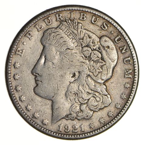 1921 S Morgan Silver Dollar Last Year 90 Us Coin 100 Bullion