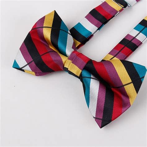 Buy Mantieqingway Brand Men S Bow Tie Polyester Bowtie For Mens Colorful