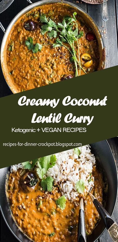 It has been a fan favorite here. Creamy Coconut Lentil Curry (With images) | Coconut lentil ...