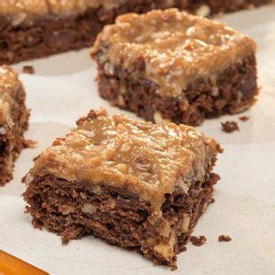 1 8 oz package cream cheese. Loaded German Chocolate Brownies: These loaded brownies are the perfect treat for any occasion ...