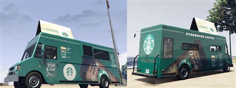 Starbucks Vehicles Add On Liveries Gta5