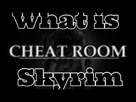Skyrim Mod Spotlight The Cheat Room Youtube