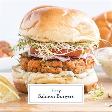 Easy Salmon Burgers Recipe How To Cook Salmon Burgers Perfectly