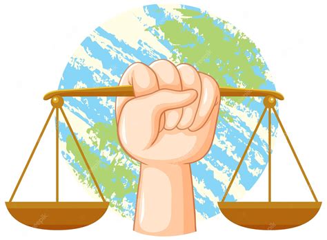 Icono De Escala De Equilibrio De Justicia Legal Vector Premium
