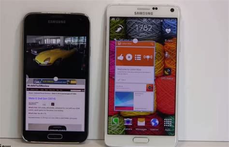 Trending News News Samsung Galaxy S5 Vs Samsung Galaxy Note 4