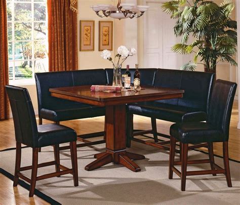 7 inches of distance from chair to end of table on each side of the chair. Six Chair Dining Table Set Size | Dining table setting, Kitchen nook table, Traditional dining ...