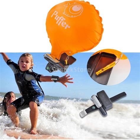 Tpu Material Anti Drowning Bracelet Swimmers Wrist Flotation Device