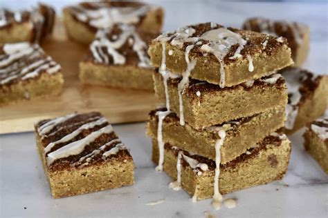 Cinnamon Sugar Blondies This Delicious House