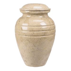 Cream Classic Marble Cremation Urn | Marble vase, Cremation urns, Cultured marble