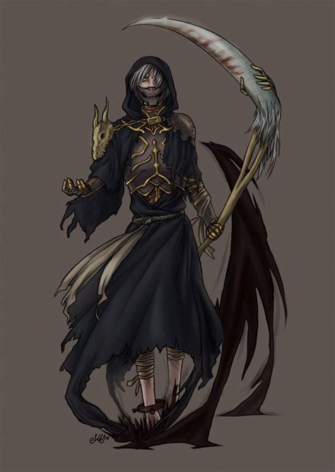 The Reaper Anime Character Art Fantasy Characters