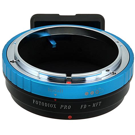fotodiox pro lens mount adapter for canon fd mount fd mft pro