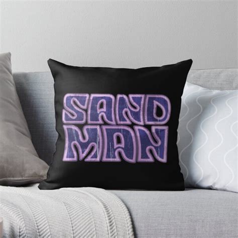 Sandman Throw Pillow By Tobias1969 Redbubble