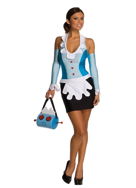 The Jetsons Rosie The Robot Maid Costume By Rubies 889904