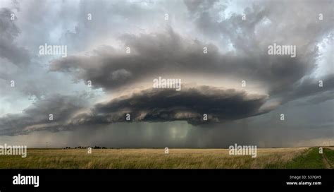 Supercell Thunderstorm In Colorado Usa Stock Photo Alamy