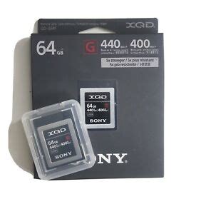 Best sd card for dslr. Sony 64GB XQD G 400MB/S best memory SD card for Nikon Z6 ...