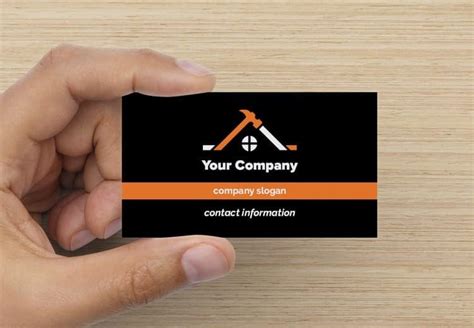 Best Construction Business Cards Designs