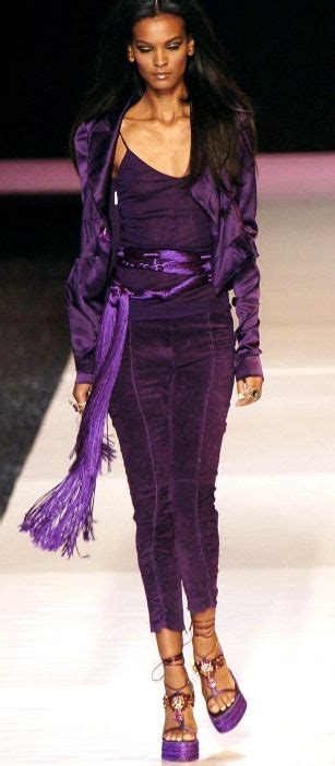 Emanuel Ungaro Spring 2005 Purple Fashion Fashion Timeless Fashion