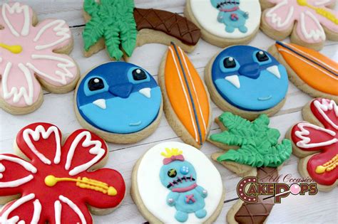Lilo And Stitch Birthday Sugar Cookies Disney Desserts Party Desserts