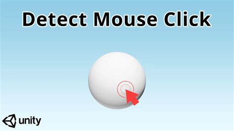 How To Detect Mouse Click On Gameobject In Unity