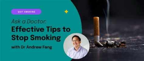 How To Quit Smoking Expert Tips From A Doctor Blog Doctor Anywhere