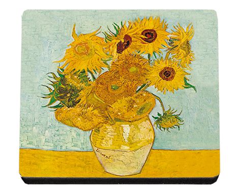 Check spelling or type a new query. Coaster, Vincent van Gogh, Sunflowers, Print on MDF