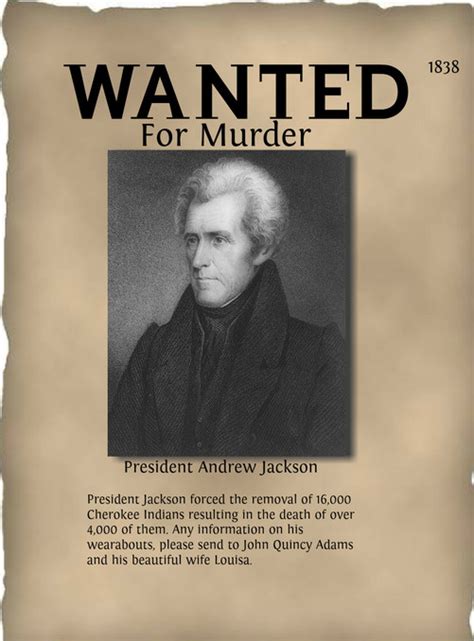 Villain Andrew Jackson