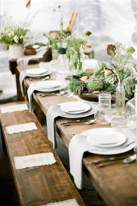 Farm To Table Reception Inspiration From Cedarwood Weddings Cedarwood