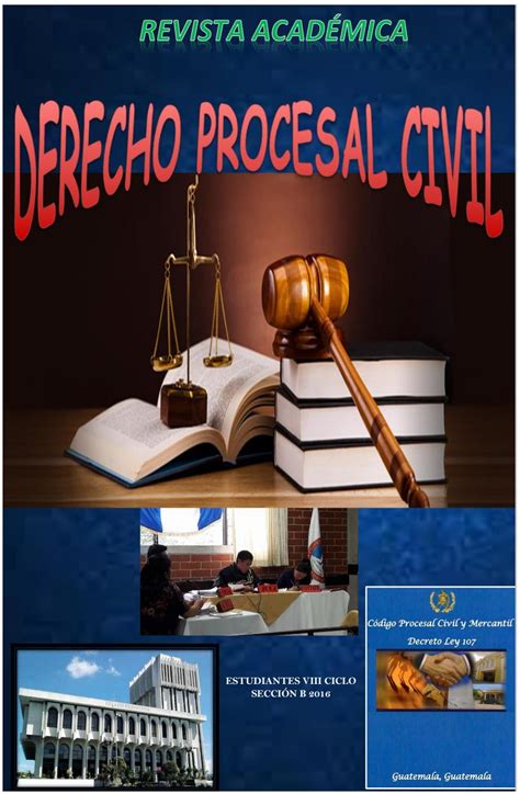 Revista Academica Derecho Procesal Civil I Guatemalteco Umg By Nilvia
