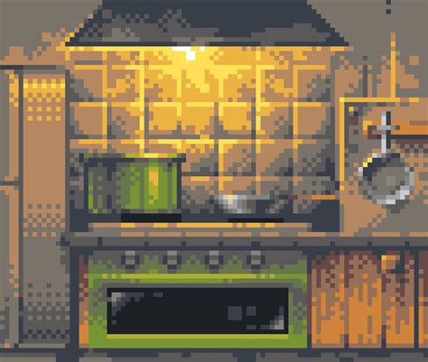 Artstation Pixel Kitchen
