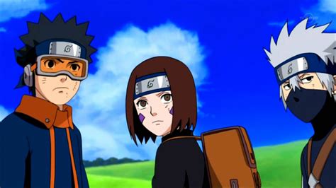 Kakashi Rin And Obito Kakashi And Obito Naruto Shippuden Anime Anime