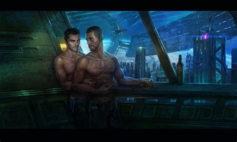 Kaidan And Shepard Commission By Andrewryanart Картинки