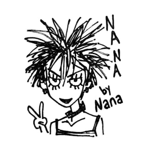 Hachis Drawing Of Nana Lmao Nana Manga Nana Nana Osaki