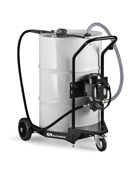 Samoa Mobile Oil Dispenser With 230v Ac Electric Pump Suitable For 205