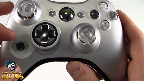 Silver Xbox 360 Transforming D Pad Controller Review Modded