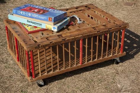 Chicken Crate Coffee Table Love Crate Decor Old Crates Crates