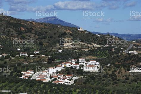 White Village Monda Andalusia Spain Stock Photo Download Image Now