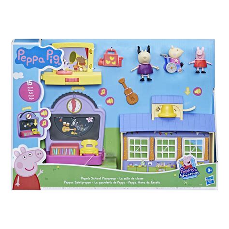 Peppa Pig School Playgroup Playset Incywincytoys