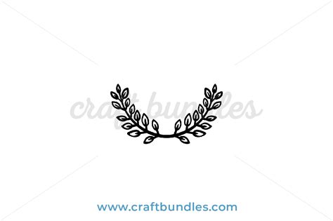Free Free 324 Floral Laurel Svg SVG PNG EPS DXF File