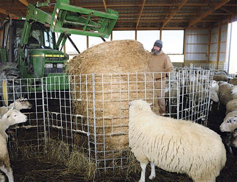 Installing Premier Big Bale Feeders Premier1supplies Sheep Guide