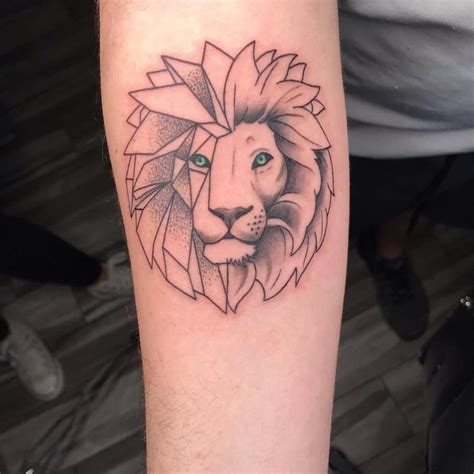 101 Amazing Geometric Lion Tattoo Designs You Need To See Outsons