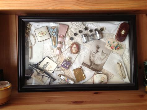 Pin By Denise M On Vintage Collections Shadow Box Art Shadow Box