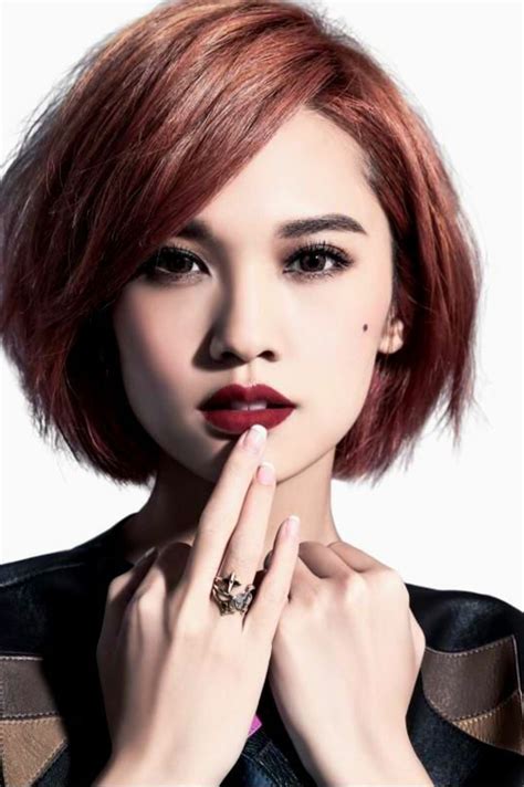23 beautiful photograph of korean perm short hairstyle | encouraged for you to my blog, in this period i will demonstrate regarding korean perm short hairstyle. 20 Best Ideas of Short Hairstyles For Asian Round Face