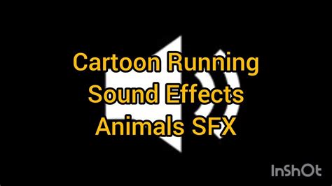 Cartoon Running Sound Effects Animals Sfx Youtube