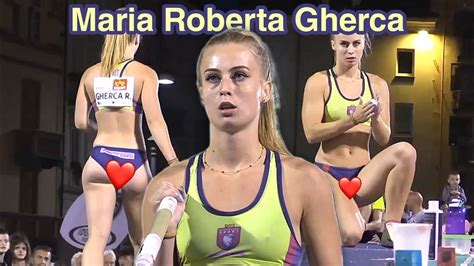 Maria Roberta Gherca • Beautiful Italian Pole Vault Athlete Youtube