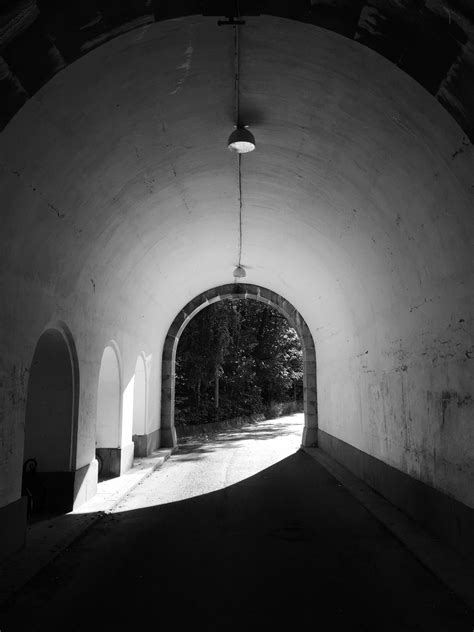 Free Images Silhouette Light Black And White Tunnel Dark