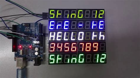 Arduino Nano And Visuino 7 Segment Display Clock With Max7219 And Images