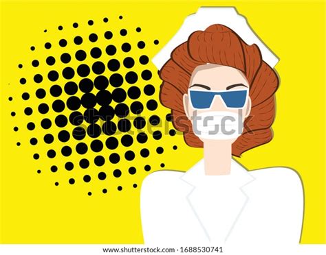 Nurse Pop Art Concept Creative Idea Stock Vector Royalty Free 1688530741 Shutterstock