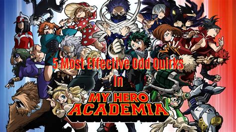 My Hero Academias Five Most Effective Odd Quirks The Daily Crate