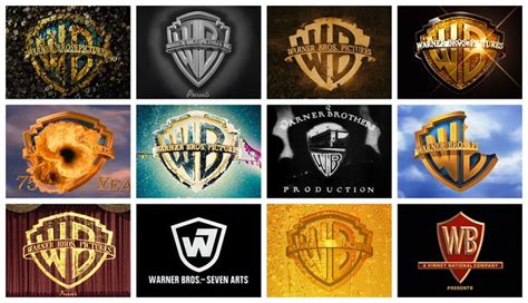 Brand New Warner Bros Logo Evolution Logo Evolution Warner Bros Logo Warner Brothers Logo