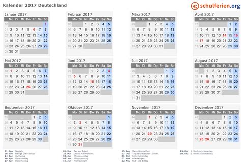 Kalender islami bergantung pada pergerakan bulan. Kalender 2017- Steuer Termine, Fristen
